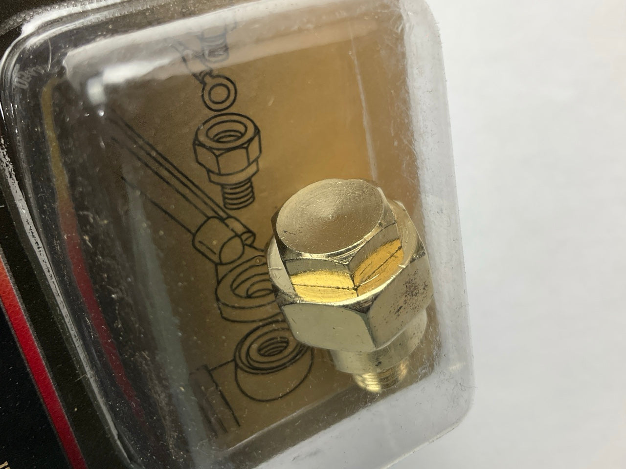 East Penn 00545 Side Post Battery Terminal Replacement Bolt, Gold Plated