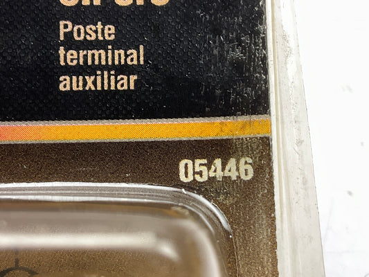 East Penn 05446 Gold Plated Battery Terminal, Top Post, With Auxillary Terminal