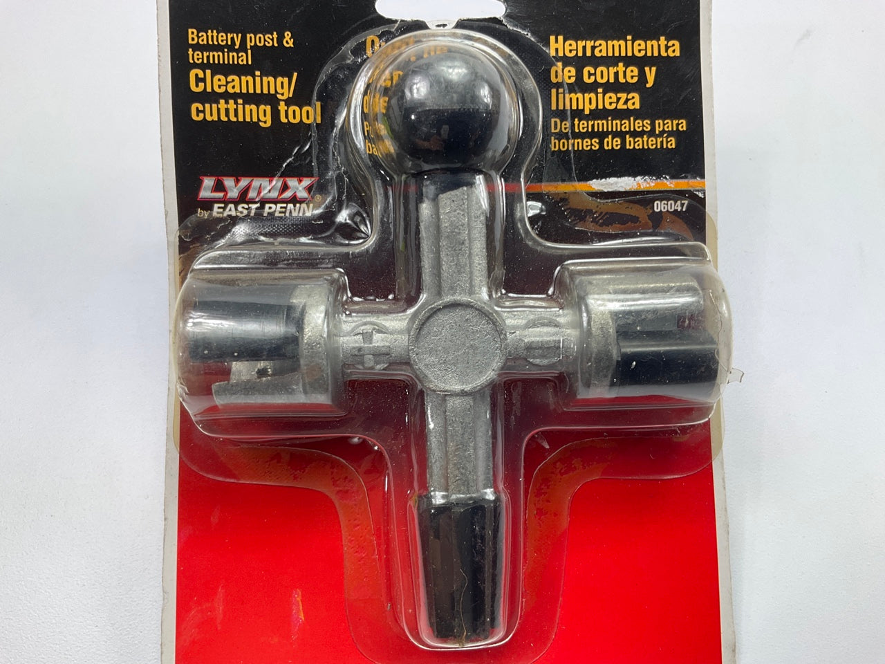East Penn 06047 3-Way Battery Post Cleaning And Cutting Tool