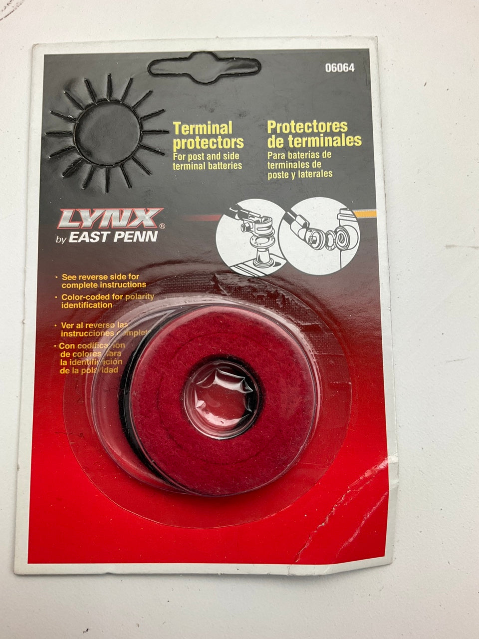 (40) East Penn 06064 Lynx Battery Terminal Protectors Felt Pads