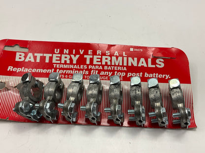 (8) East Penn Deka 06079 Top Post Battery Terminals For 6-1 Gauge Battery Cables