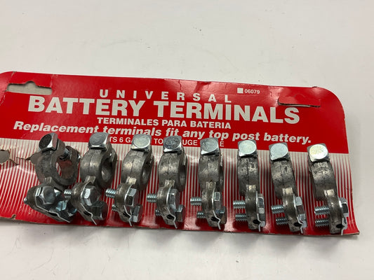 (8) East Penn Deka 06079 Top Post Battery Terminals For 6-1 Gauge Battery Cables