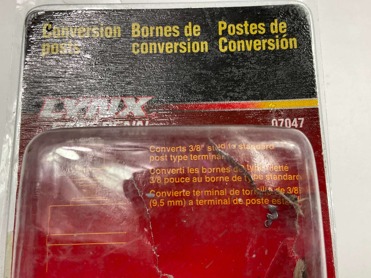 East Penn 07047 Conversion Battery Posts - 3/8'' Stud To Top Post