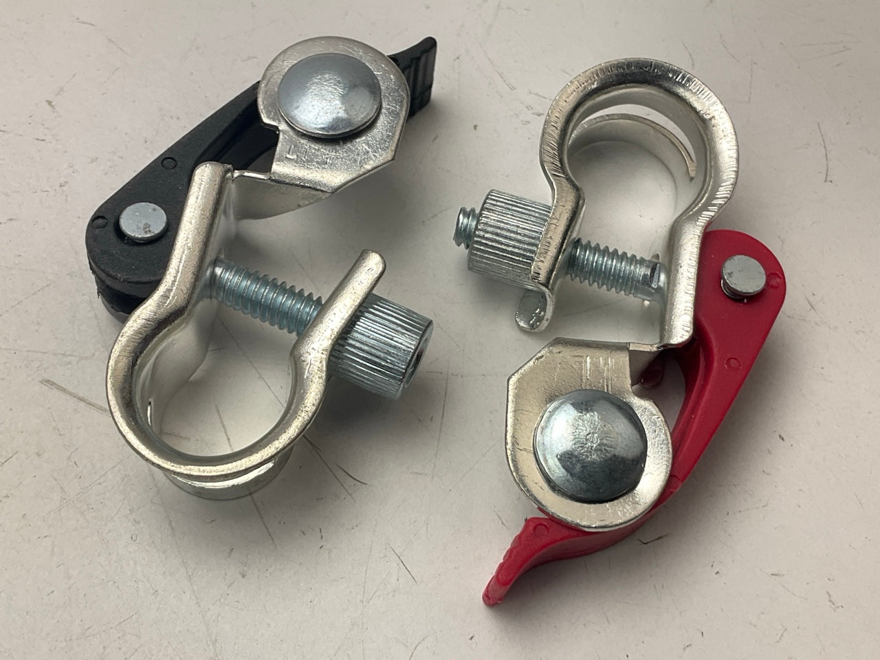East Penn 07767 Top Post Quick Clamp Battery Terminals Set, Positive + Negative