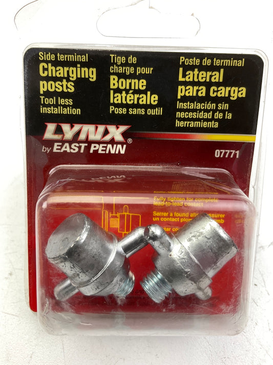East Penn 07771 Side Terminal Charging Posts 3/8'' Stud Battery Terminal - 2 PACK