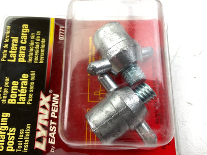 East Penn 07771 Side Terminal Charging Posts 3/8'' Stud Battery Terminal - 2 PACK