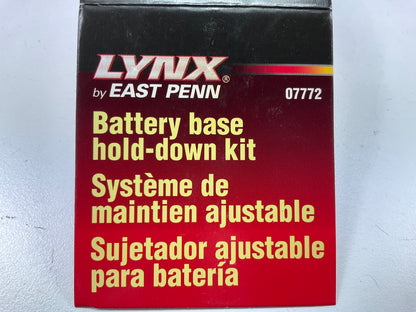 East Penn 07772 Battery Base Hold-down Kit, For Front Or Side Install