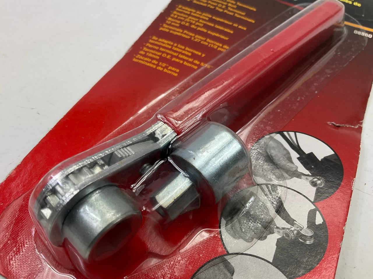 East Penn 08860 Battery Terminal Combo Combination Wrench - 5/16'' And 10mm