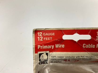 East Penn L112-12-R Primary Automotive Wire 12 Gauge, 12 Feet. - RED