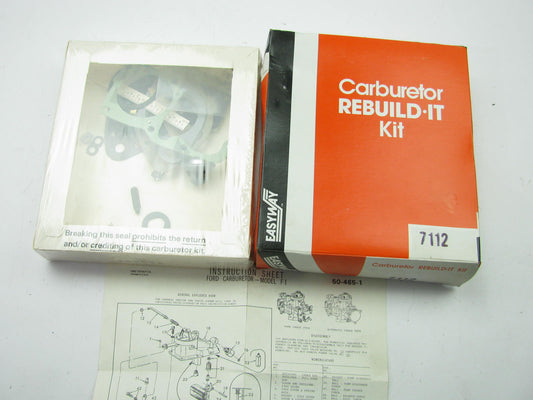 Easyway 7112 Carburetor Rebuild Kit For Ford 1-BBL