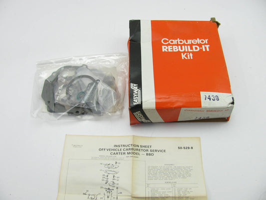 Easyway 7439 Carburetor Rebuild Kit - Carter 2-BBL BBD