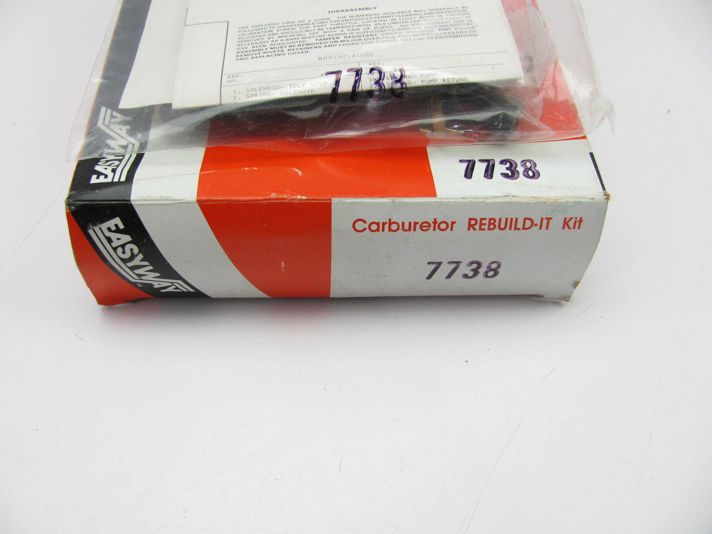 Easyway 7738 Carburetor Rebuild Kit - Rochester M-MV ''Monojet''