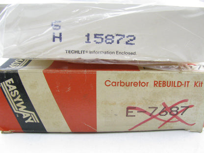 Easyway E7687 Carburetor Rebuild Kit 1983-1987 Ford 2.3L For Holley 1-BBL 1949C