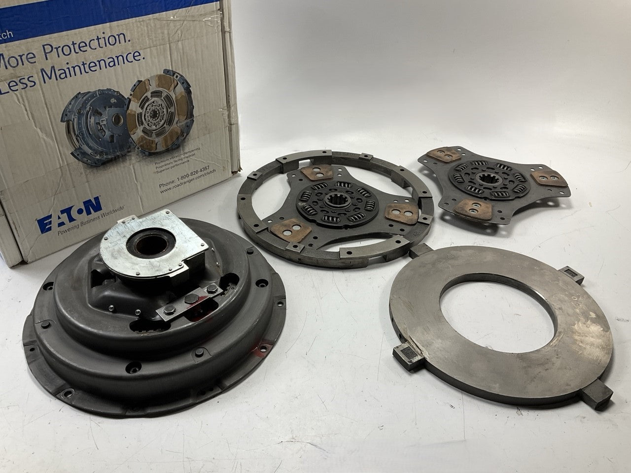 New Genuine Eaton 107237-10 Double Disk Clutch Kit 14''x1.75'', 860 Ft-lbs