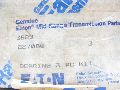 (3) Genuine Eaton Fuller Bearing Assembly P/N: 227080 - PACK OF 3 BEARINGS