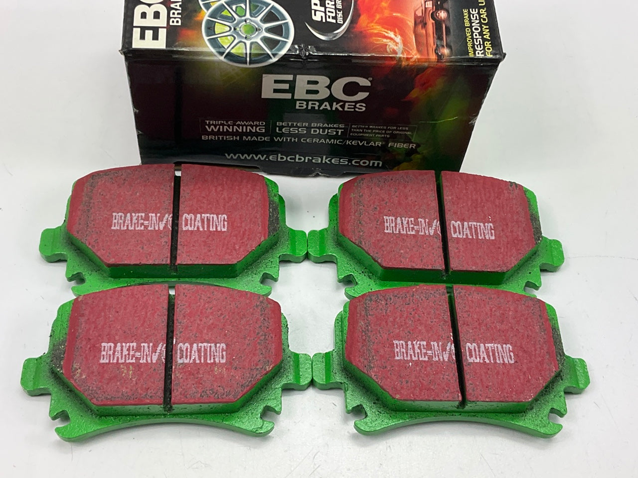 EBC DP21518 GREENSTUFF Disc Brake Pads - Rear