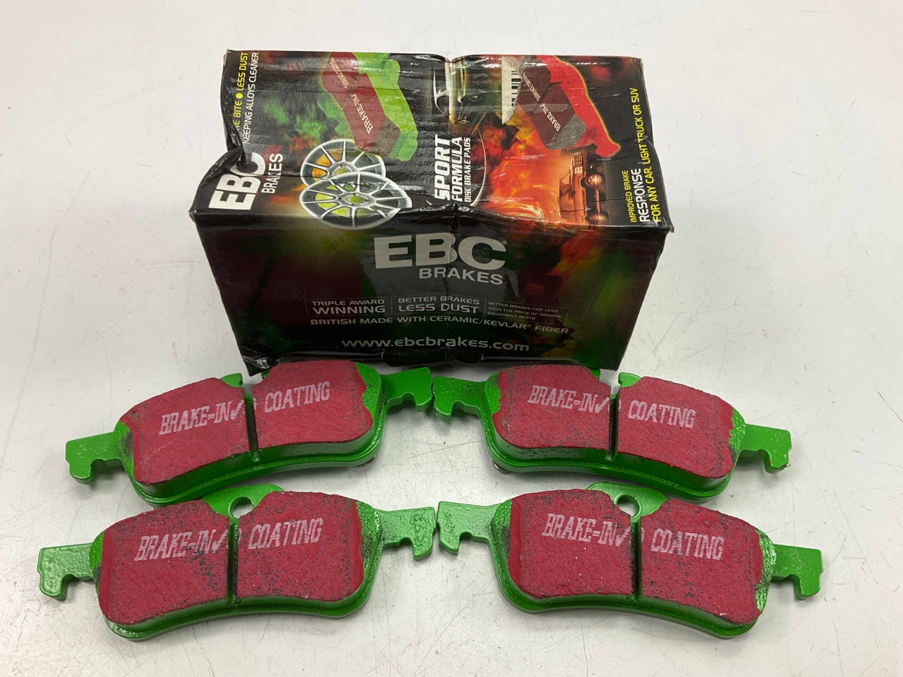 EBC DP21701 Greenstuff Rear Performance Brake Pads For 2002-2008 Mini Cooper