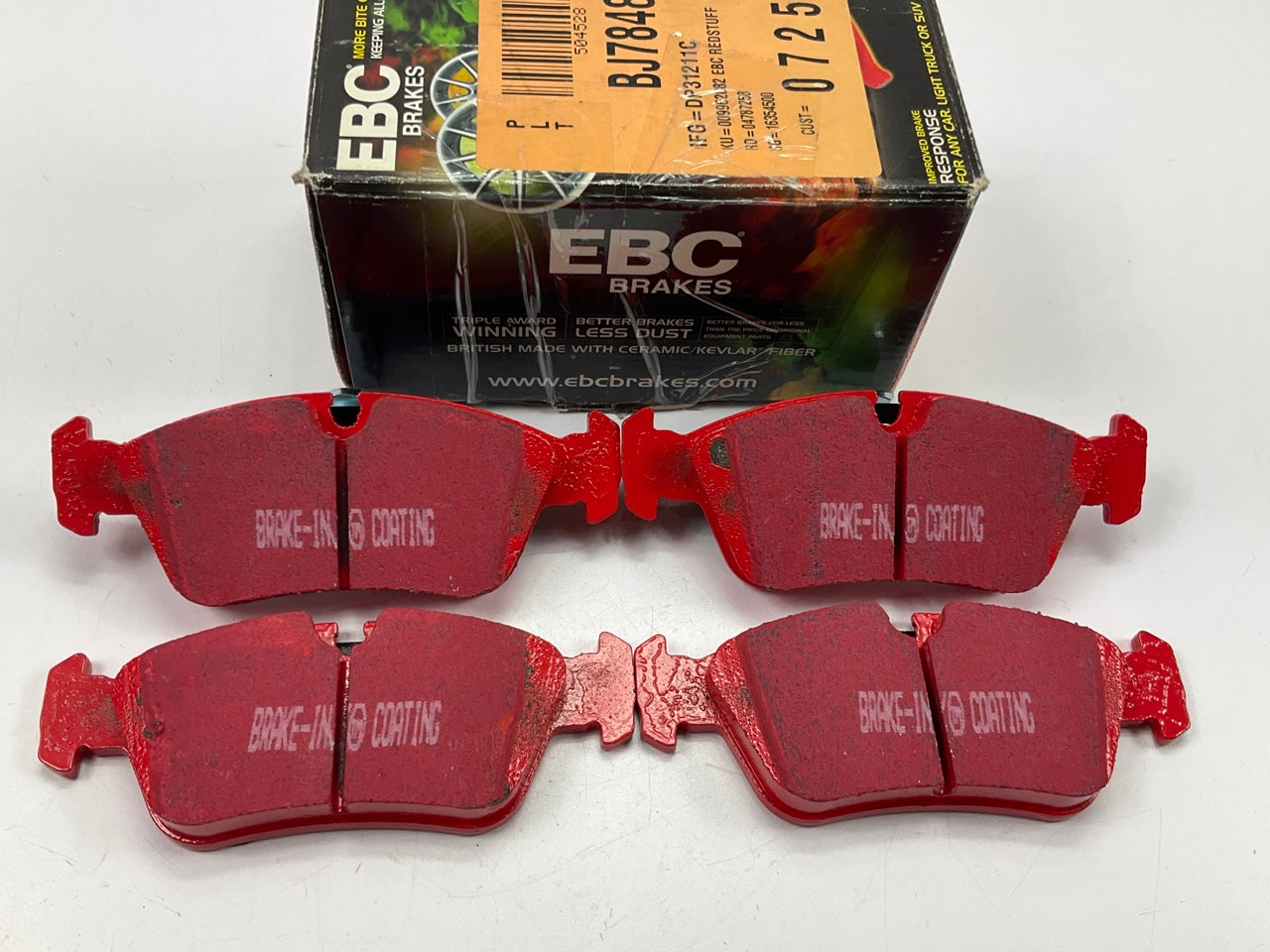 EBC DP31211C REDSTUFF Ceramic Disc Brake Pads - Front