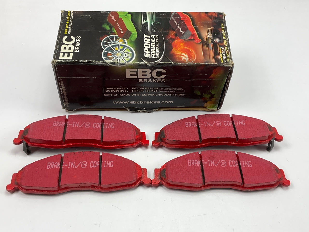 EBC DP31239C Redstuff Ceramic Low Dust Front Brake Pads - 98-02 Camaro, Firebird