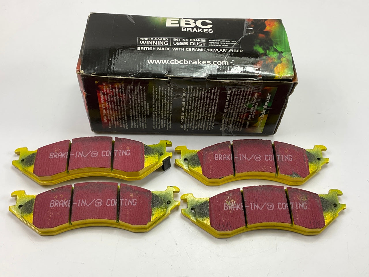 EBC DP41267R YELLOWSTUFF Disc Brake Pads - Front / Rear