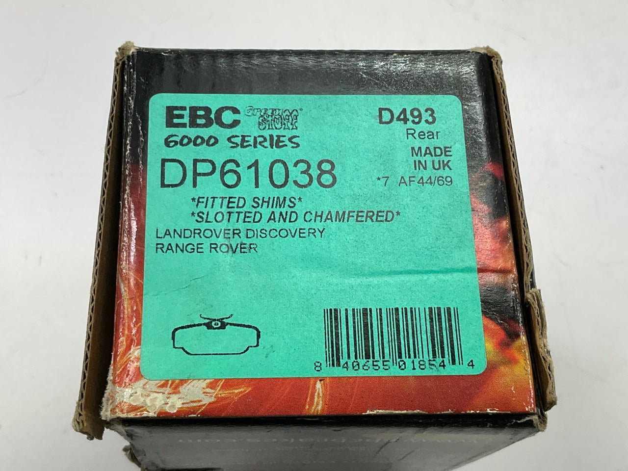 EBC DP61038 GREENSTUFF Disc Brake Pads - Rear