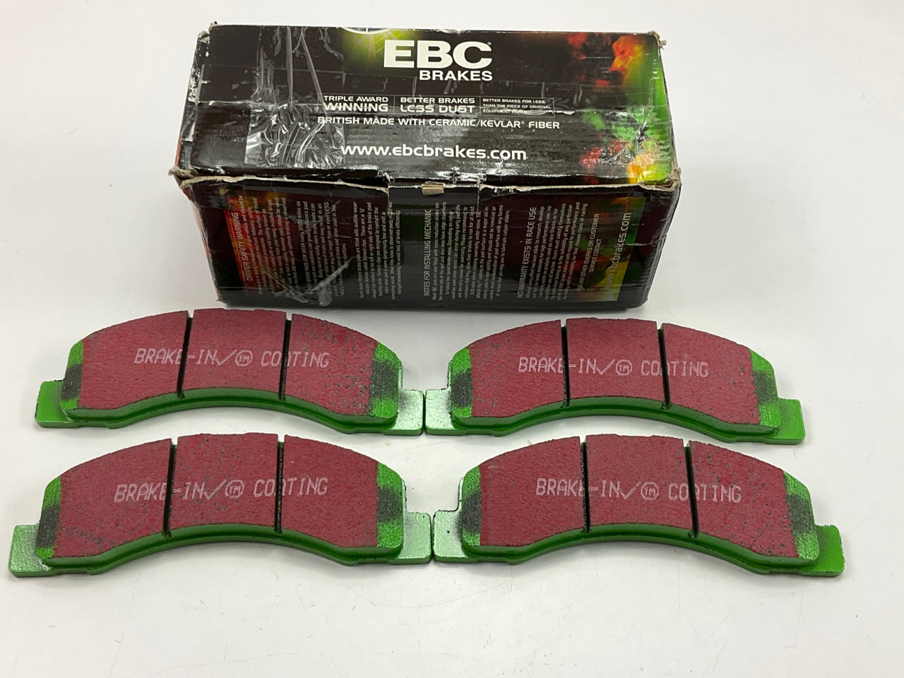 EBC DP61308 GREENSTUFF Disc Brake Pads - Front