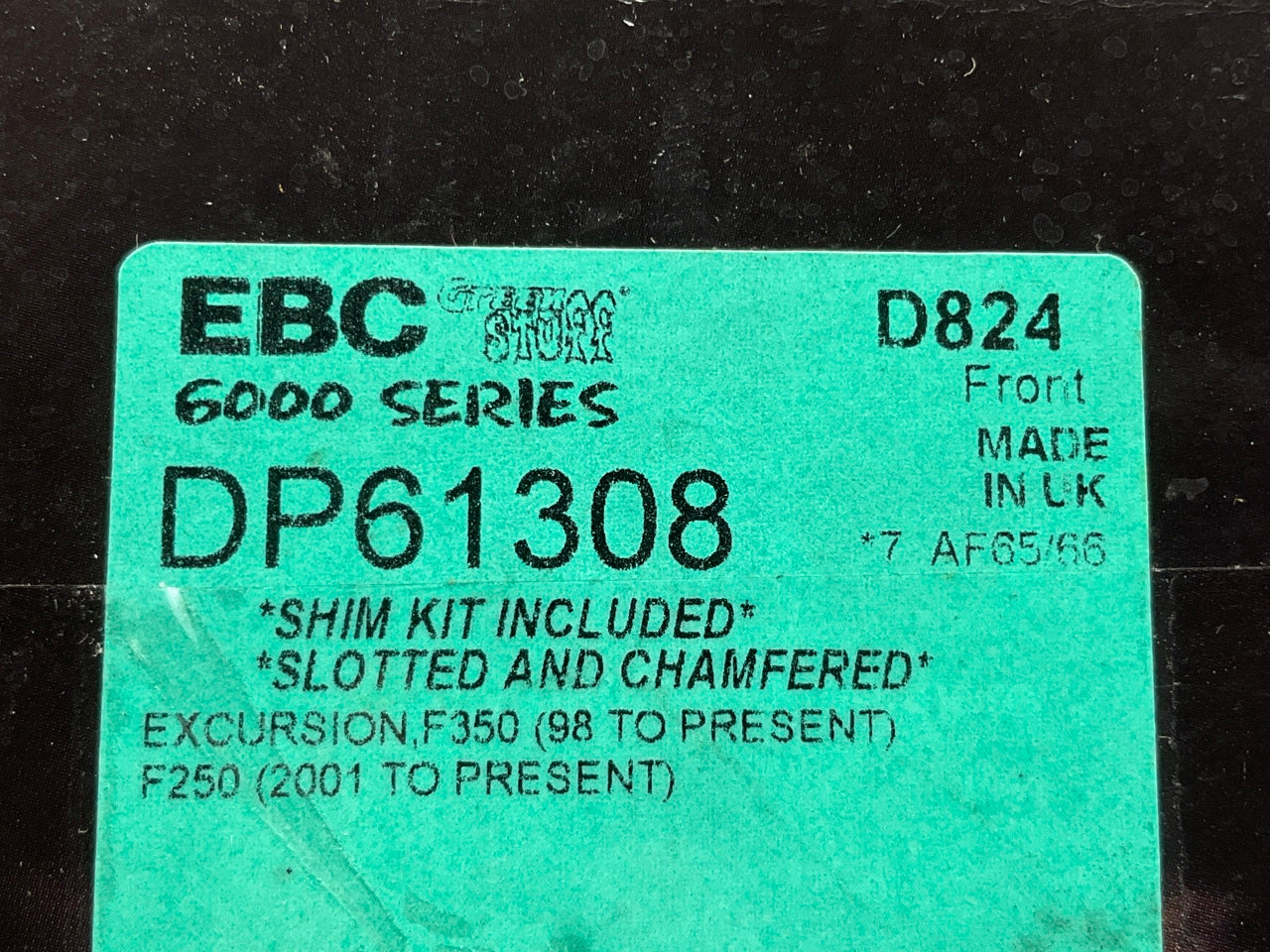 EBC DP61308 GREENSTUFF Disc Brake Pads - Front