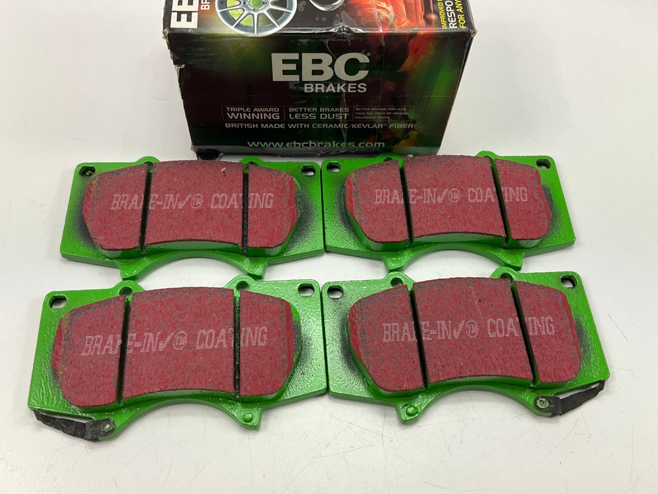 EBC DP61657 GREENSTUFF Disc Brake Pads - Front