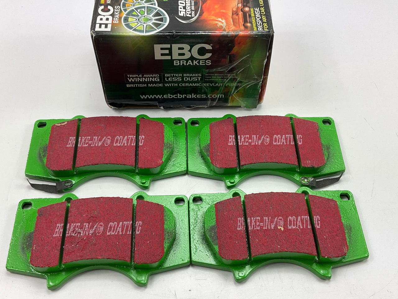 EBC DP71657 GREENSTUFF Disc Brake Pads - Front