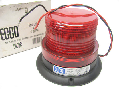 Ecco 6400R RED Strobe Light Lamp Beacon Low Profile