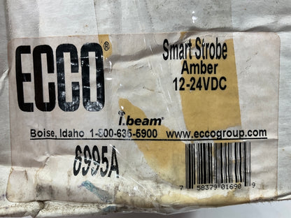 Ecco 6995A Smart Strobe Amber Beacon Warning Emergency Light Lamp 12V-24V