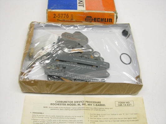 Echlin 2-5776 Carburetor Rebuild Kit for 1978 Pontiac Rochester 1-BBL 1ME