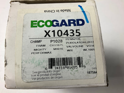 Ecogard X10435 Engine Oil Filter