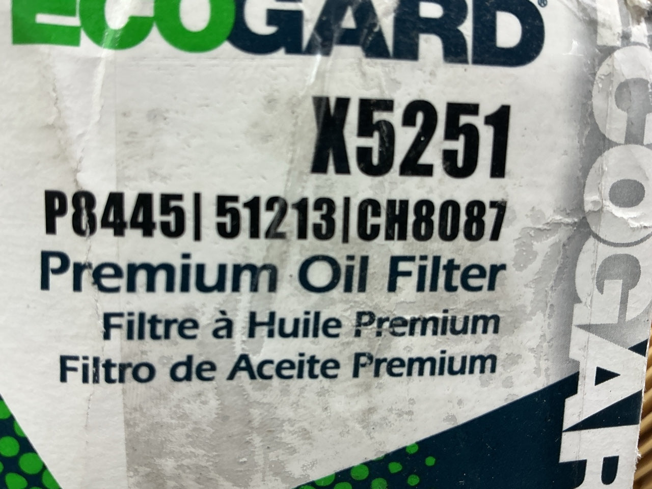 Ecogard X5251 Engine Oil Filter