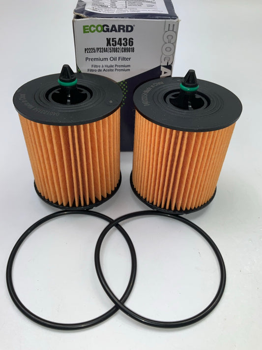 (2) Ecogard X5436 Engine Oil Filter