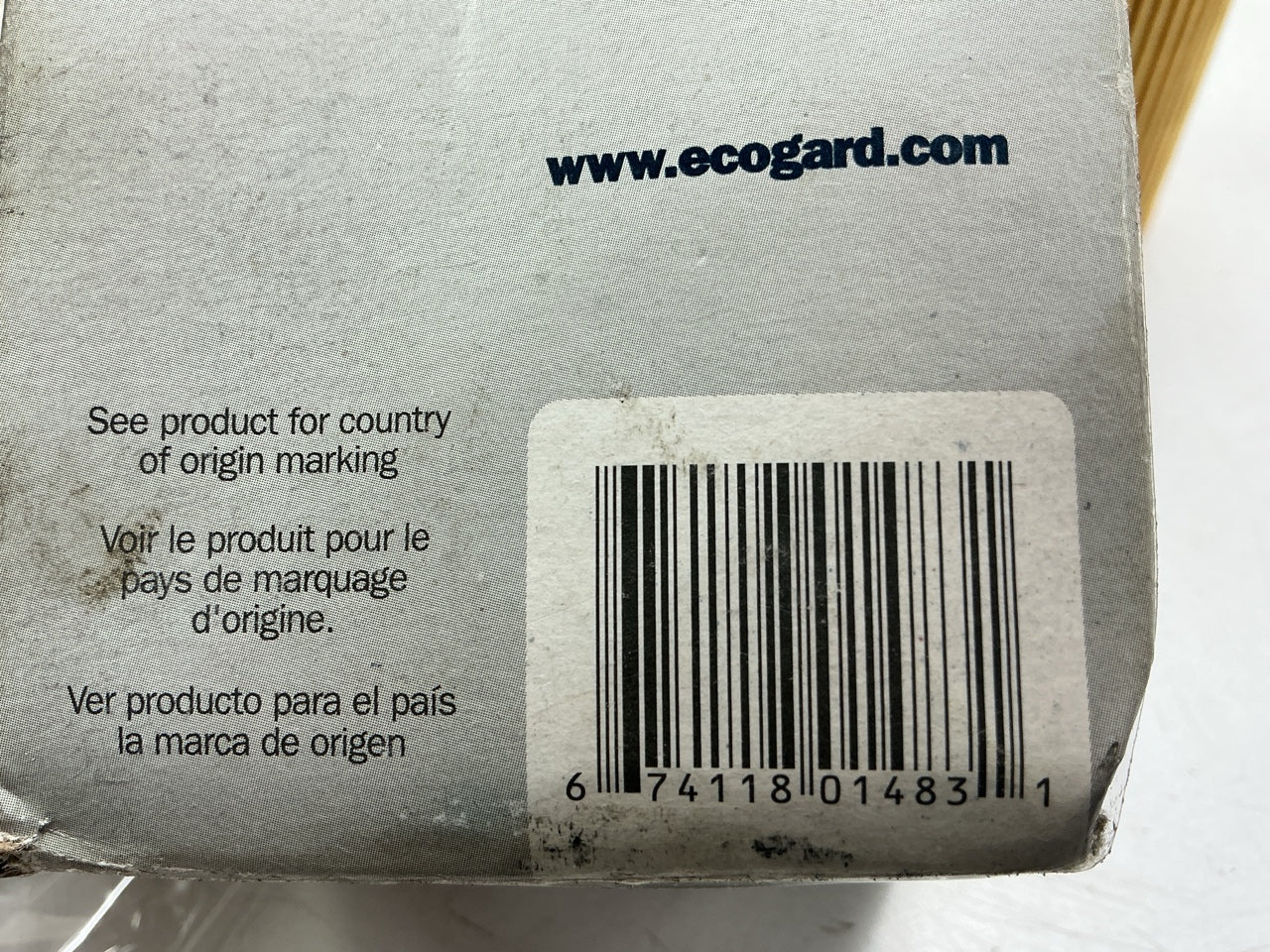Ecogard X5909 Engine Oil Filter