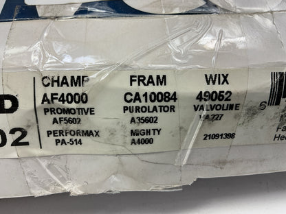 Ecogard XA5602 Engine Air Filter