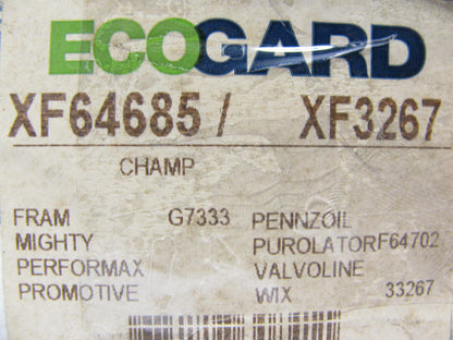 Ecogard XF64685 Fuel Filter Replaces G7333 F64685 52071 F64702
