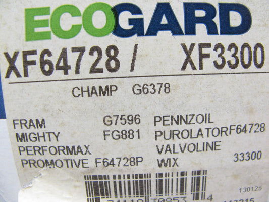 Ecogard XF64728 Fuel Filter Replaces PG7596 PFB64728 F64728P G7596
