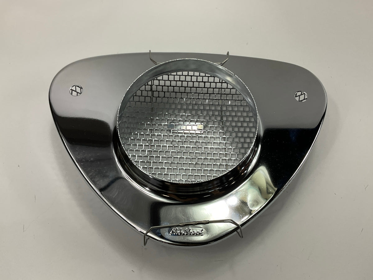 AIR CLEANER ONLY - Edelbrock Pro-Flo 1000 Series Chrome Air Cleaner 5-1/8''