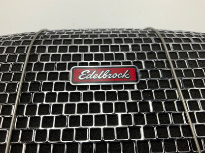 Edelbrock 1002 Pro-Flo 1000 Series Chrome Air Cleaner 5-1/8'' Neck And Bridge