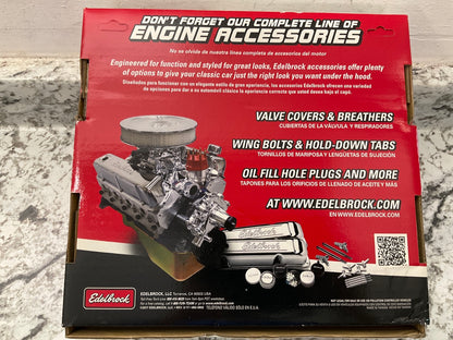 Edelbrock 1208 Pro-Flo 10-Inch Round Performance Air Cleaner W/ 2'' Air Filter