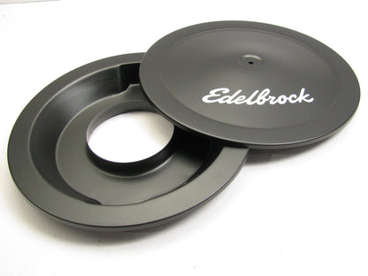 Edelbrock 1223 Pro-Flow Performance 14'' X 3'' Black Air Cleaner W/ Air Filter