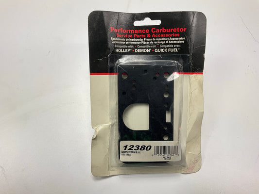 Edelbrock 12380 Carburetor Fuel Metering Block Gasket For Holley 4150 4160 4-BBL