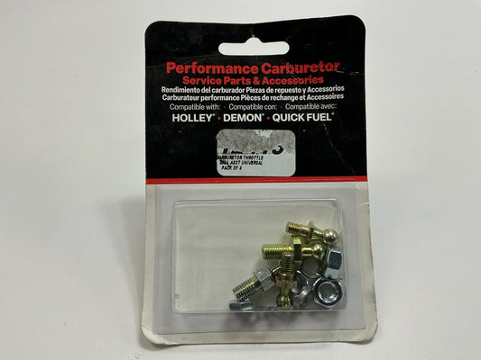 Edelbrock 12413 Carburetor Throttle Ball Assortment  4 Pack W/ Nuts & Washers