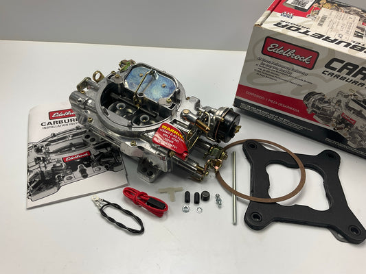 Edelbrock 1400 Performer 600 Series Carburetor, 1980 & Older GM V8, Non-feedback
