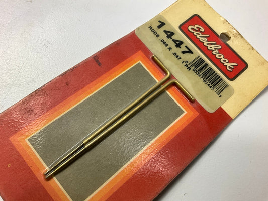 Edelbrock 1447 Performer Carter AFB AVS Metering Rods Size .068 X .047, PAIR