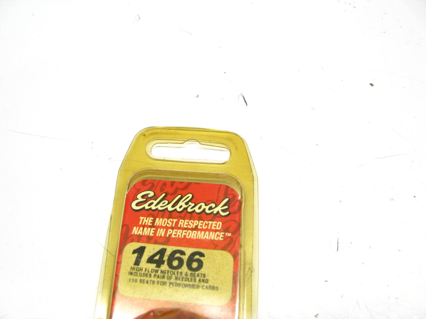 Edelbrock 1466 High-Flow Carburetor Needle And Seat Size .110 (Pair)