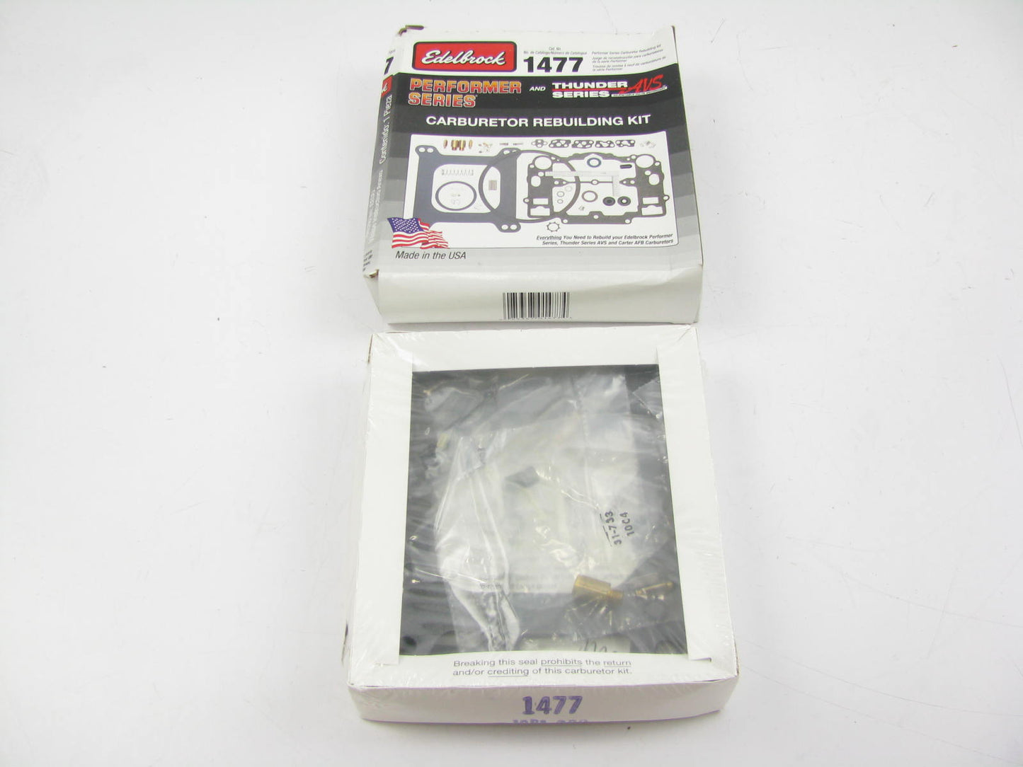 Edelbrock 1477 Carburetor Rebuild Kit - Edelbrock Performer & Thunder / AFB