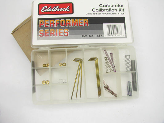 Edelbrock 1487 Carburetor Tuning Calibration Kit For Model 1406